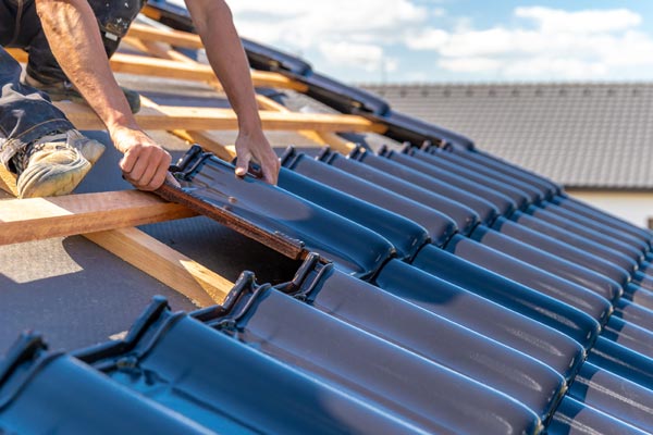 Tile roofing